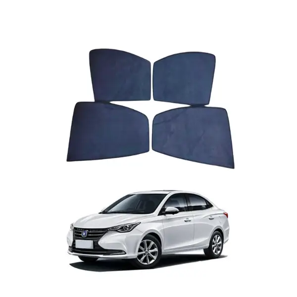 Changan Alsvin Side Window Sunshade Without Logo -Foldable & Flexible