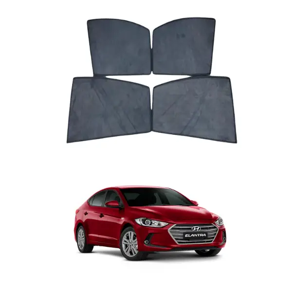 Hyundai Elantra Sunshade Without Logo -Foldable & Flexible
