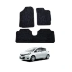 Toyota Vitz Carpet Floor Mat Black 3 Pcs – Model 2014-2018