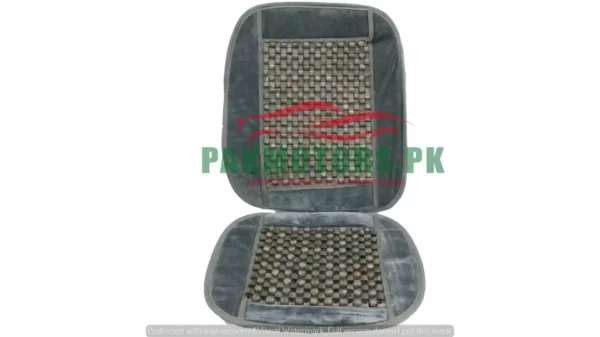 Wood Bead Seat – Car Moti Seat Grey Color Best Quality