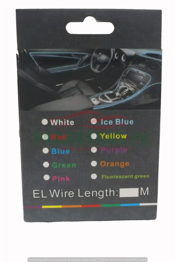 Dashboard LED Light 2 Meters 6ft – Red New