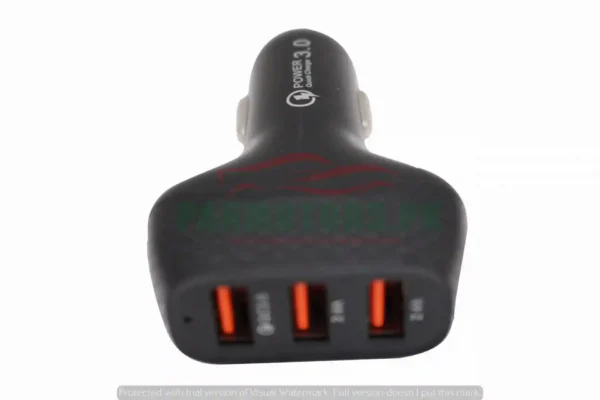 Fast Car charger 3 USB ports - 5