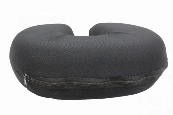 Black U Shape Foam Neck Pillow - 2