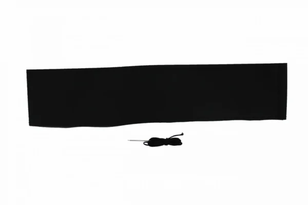 Leather stiching steeing cover black - 4