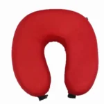 Red U Shape Foam Neck Pillow