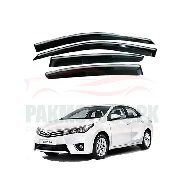 Toyota Corolla Air Press Sun Visor With Chrome - Model 2014-2021