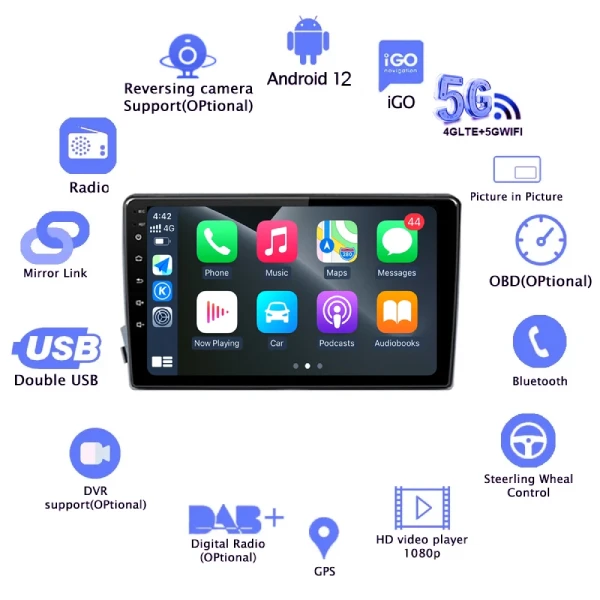 Universal 7 Inch Touch Screen Android Lcd