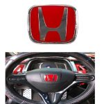 Honda-red-steering-Monogram