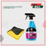 Gladiator Glass Cleaner - 500ml & Microfiber Towel ( Combo 2 pcs )