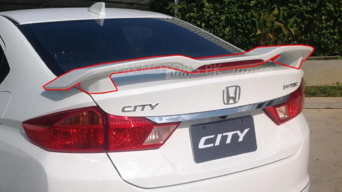 Honda City Rear Trunk Spoiler Modulo With LED 2014 - 2022