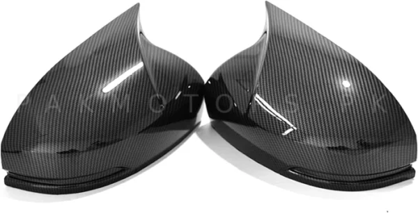 Rearview Cover for Honda City 2014-2020 batman style carbon fiber