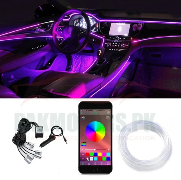 Car Interior Ambient Light 5 Point