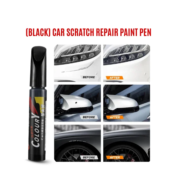 Black color Car scratch repair paint pen for all vehicles