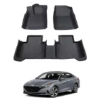 Hyundai Elantra TPU TPE Car Floor Mats 2021-2024