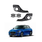 DLAA SZ926E Chrome Fog Lights assembly (with bezel) for Suzuki Swift 2018+
