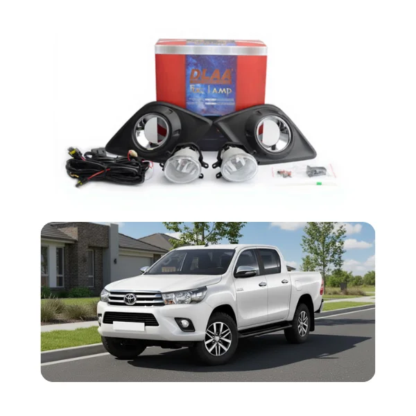 toyota vigo champ 2015 dlaa ty817 installed fog lights