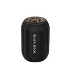 BLACK ODOR BO-8 Black Ice Air Freshener packaging, highlighting the long-lasting natural oil formula and big size capacity.