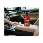 Mothers 355ml Leather Conditioner (06312) - pH-balanced formula for car seat protection.