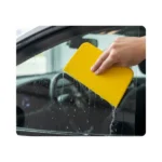 3-piece set of ultra-soft scratch-free squeegee wipers for car wrap and window tint application.