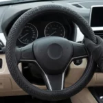 Maxwel universal anti-slip steering wheel cover on a car steering wheel
