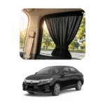 Honda City slide railing curtains premium sun shades 2021-2026