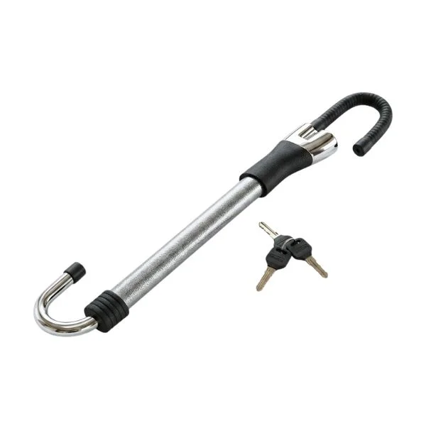 Universal jewel lock pedal to steering wheel anti theft device